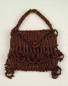 Bag, American, 1830-60. Creator: Unknown