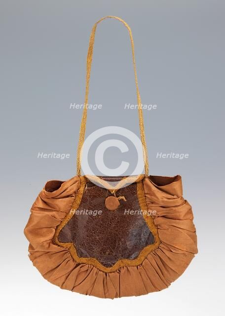Bag, American, 1840-60. Creator: Unknown.