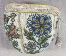 Bag and Samplers, France, Mid-18th century. Creator: Unknown