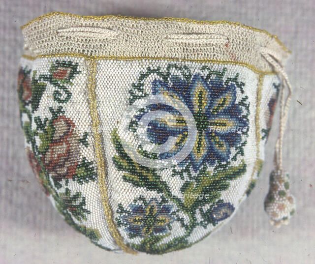 Bag and Samplers, France, Mid-18th century. Creator: Unknown.