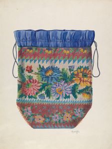 Bag, c. 1940. Creator: Cornelius Christoffels