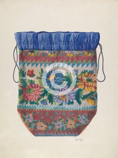 Bag, c. 1940. Creator: Cornelius Christoffels.