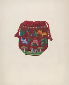 Bag, c. 1940. Creator: Harriette Gale