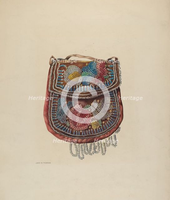 Bag, c. 1941. Creator: John Thorsen.