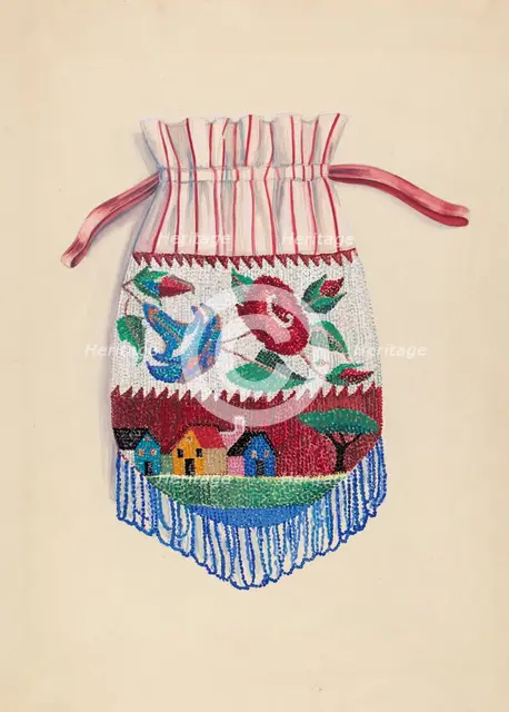 Bag, c. 1936. Creator: Ella Josephine Sterling.
