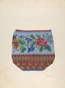 Bag, c. 1937. Creator: Cornelius Christoffels