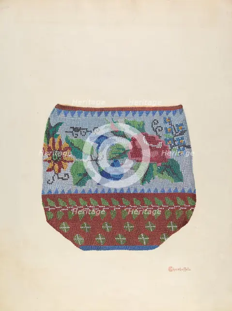 Bag, c. 1937. Creator: Cornelius Christoffels.