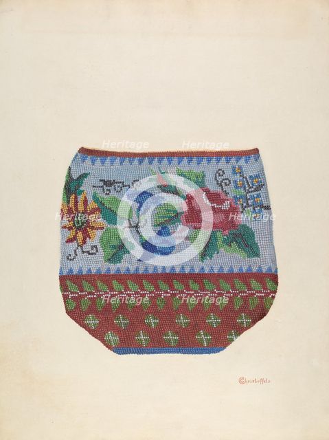 Bag, c. 1937. Creator: Cornelius Christoffels.
