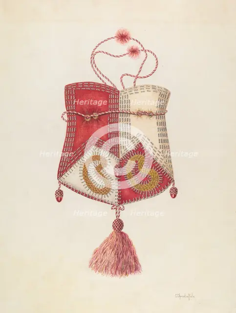 Bag, c. 1937. Creator: Cornelius Christoffels.