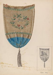 Bag, c. 1937. Creator: Eugene Bartz