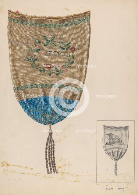 Bag, c. 1937. Creator: Eugene Bartz.