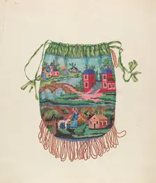 Bag, c. 1937. Creator: Gene Luedke