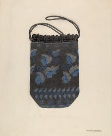 Bag, c. 1938. Creator: Frank C. Barks