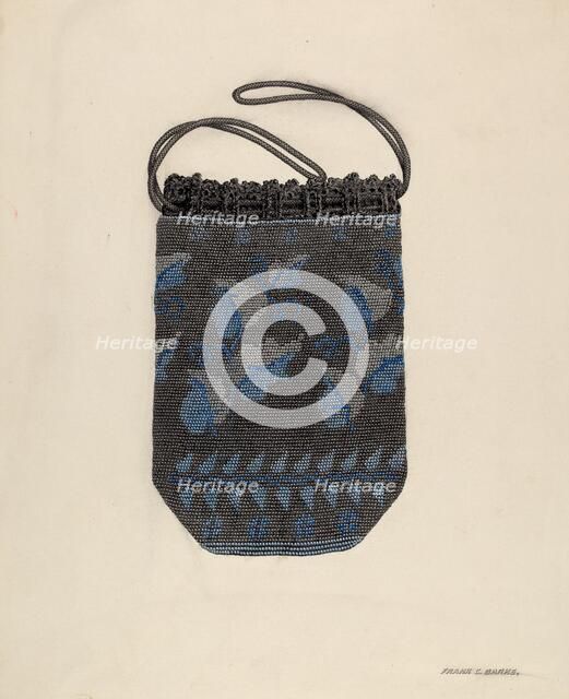 Bag, c. 1938. Creator: Frank C. Barks.
