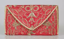 Bag, European, 1740-70. Creator: Unknown