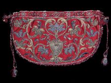 Bag, England, 17th century. Creator: Unknown