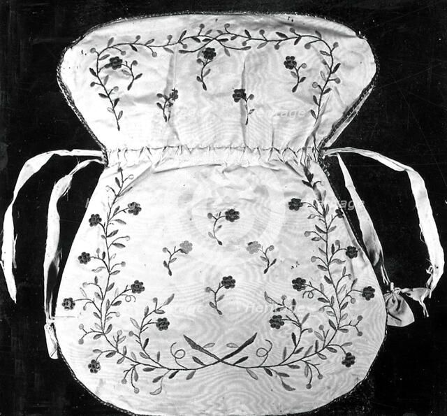 Bag, England, 18th century. Creator: Unknown.