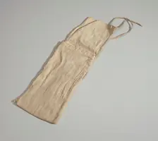 Bag for sliding caliper used by Dr. Montague Cobb, mid 20th century. Creator: Unknown