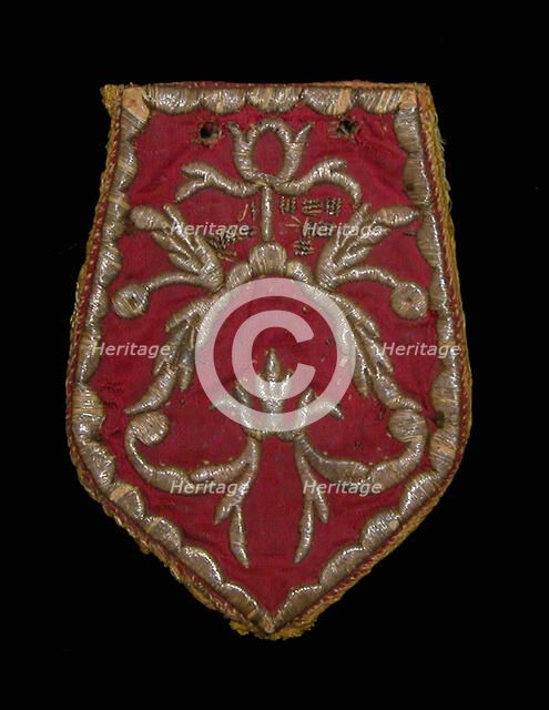 Bag, France, 1680/1700. Creator: Unknown.