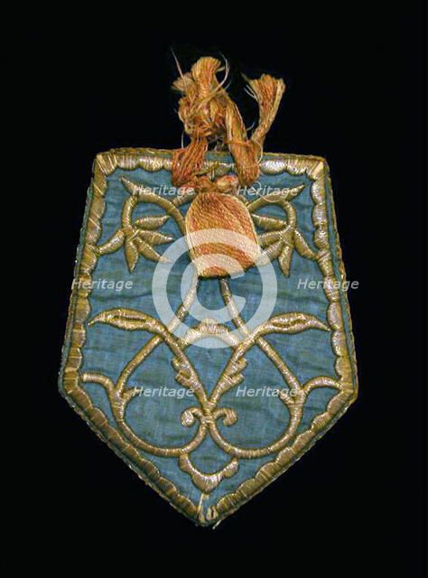 Bag, France, 1680/1700. Creator: Unknown.