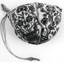 Bag, France, 18th century. Creator: Unknown