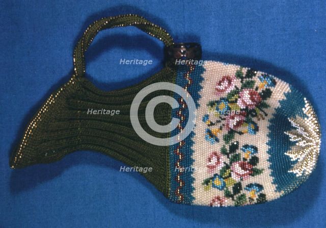 Bag, France, 19th century. Creator: Unknown.
