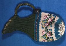 Bag, France, 19th century. Creator: Unknown