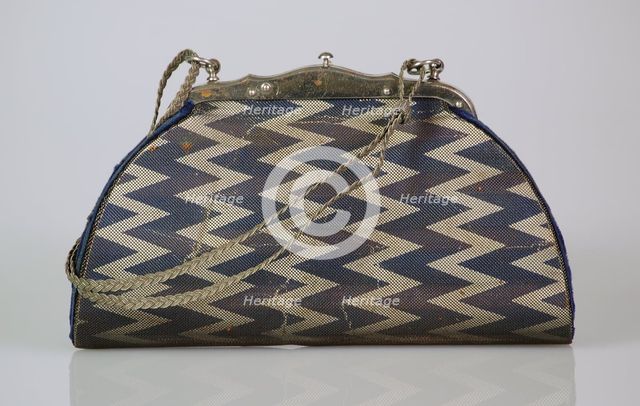 Bag, French, ca. 1865. Creator: Unknown.