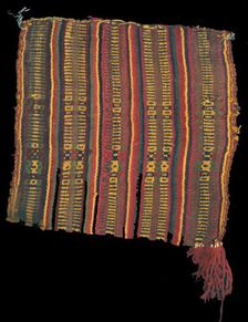Bag, Peru, A.D. 1476/1532. Creator: Unknown
