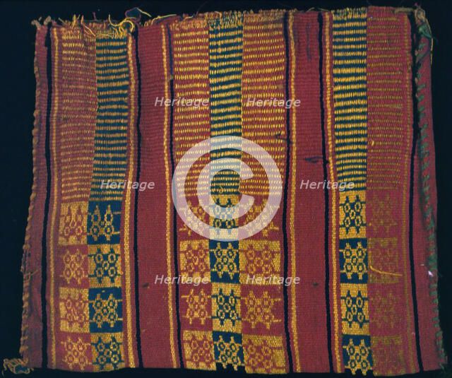 Bag, Peru, A.D. 1476/1532. Creator: Unknown.