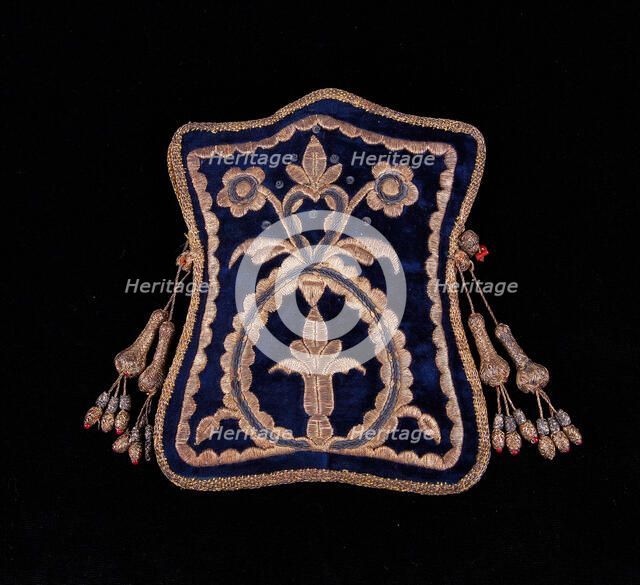 Bag, Russian, late 18th century. Creator: Unknown.