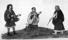 Bag sleeves, 15th century, (1910)