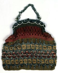 Bag, United States, c. 1840. Creator: Unknown