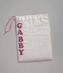 Bag used by Gabby Douglas to carry uneven bar grips and tape for 2012 Olympics, 2012. Creator: Unknown