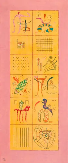 Bagatelles douces, 1937. Creator: Kandinsky, Wassily Vasilyevich (1866-1944)