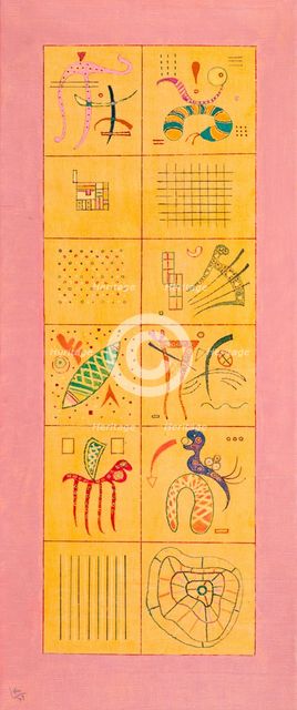 Bagatelles douces, 1937. Creator: Kandinsky, Wassily Vasilyevich (1866-1944).