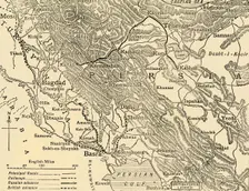 Bagdad and the Persian Campaign First World War, end of April 1916, (c1920). Creator: Unknown