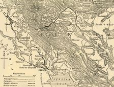 Bagdad and the Persian Campaign First World War, end of April 1916, (c1920). Creator: Unknown