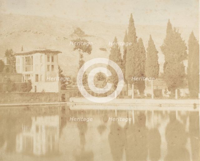 Bagh-takt a chiraz, 1858. Creator: Luigi Pesce.