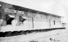 Baghdad south train station, Iraq, 1917-1919