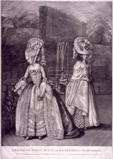 Bagnigge Wells, St Pancras, London, c1780. Artist: Anon
