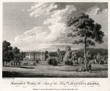 Bagshot Park, the Seat of the Honourable Augustus Kepple 1777. Artist: Michael Angelo Rooker