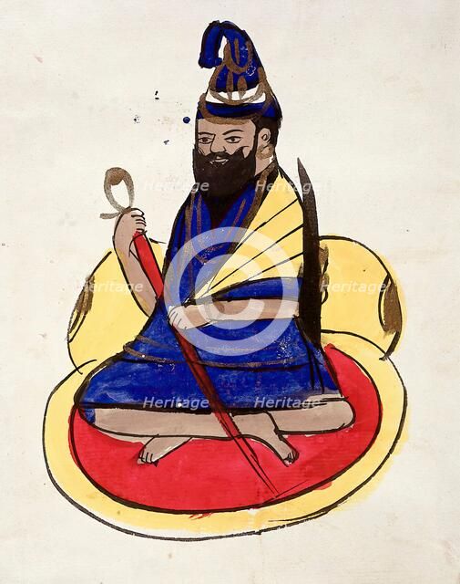 Bahadur Shah, King of Delhi. Creator: Unknown.