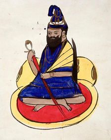 Bahadur Shah, King of Delhi. Creator: Unknown