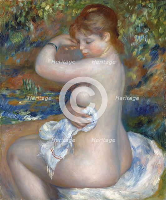 Baigneuse, 1888. Artist: Renoir, Pierre Auguste (1841-1919)