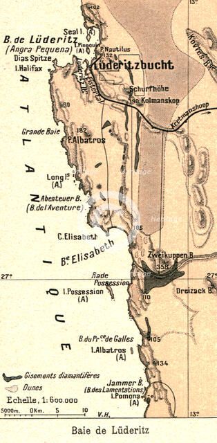 ''Baie de Luderitz; Afrique Australe', 1914. Creator: Unknown.