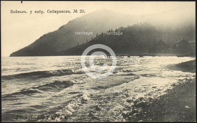 Baikal near the Sibiryakov factory, 1904. Creator: Unknown.