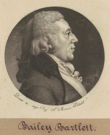 Bailey Bartlett, 1800. Creator: Charles Balthazar Julien Févret de Saint-Mémin