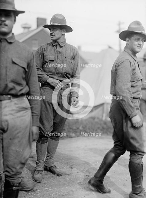 Bailey, Joseph, at Fort Myer Training Camp, 1917. Creator: Harris & Ewing.