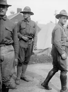 Bailey, Joseph, at Fort Myer Training Camp, 1917. Creator: Harris & Ewing